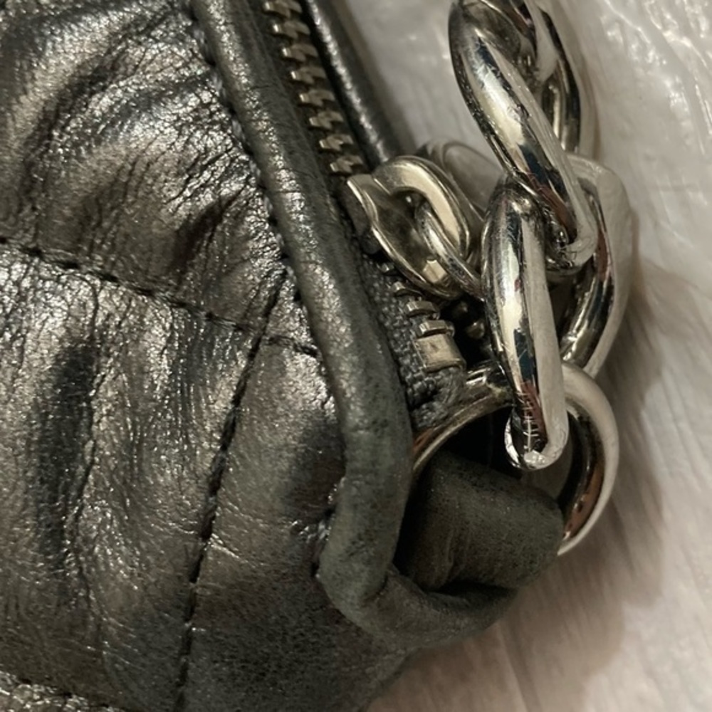 Michael kors gray quilted leather mini bag - Picture 14 of 14